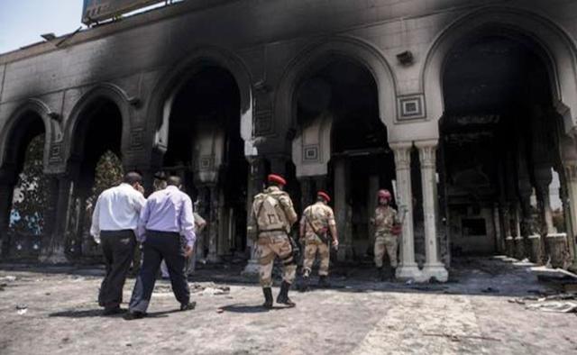 rabi mosque burnt