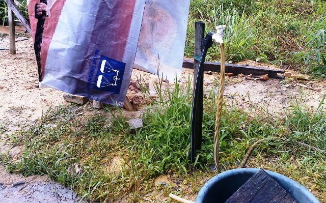 Kpg Tg Bungai berkongsi meter air