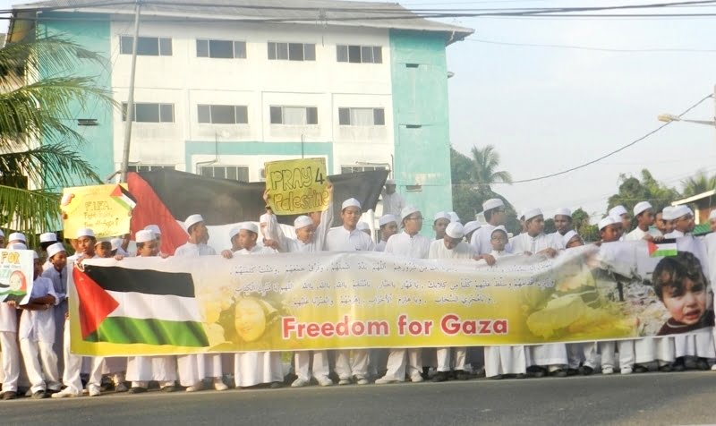 demo Gaza MTT