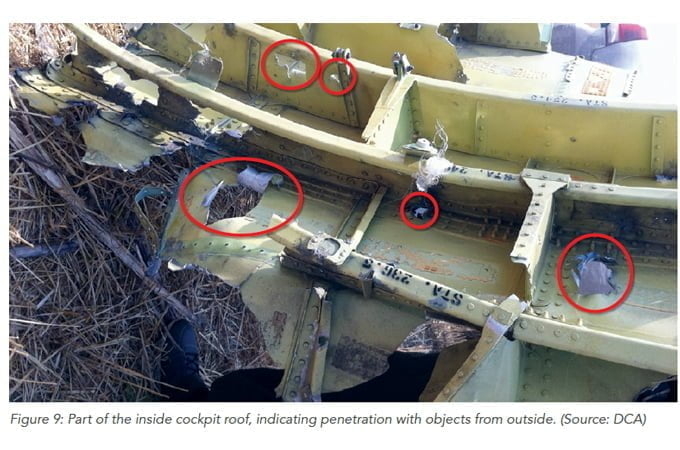 mh17 cockpit