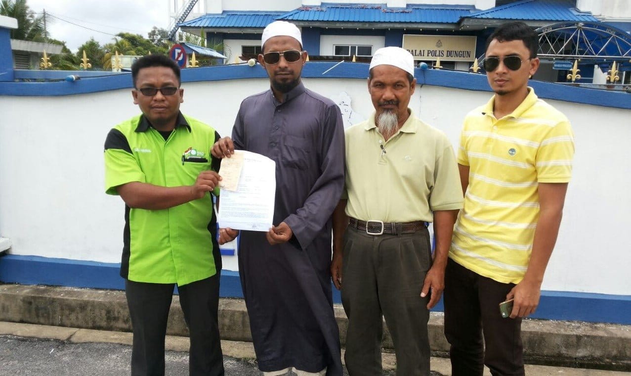 Isu Lombong Bukit Besi; Pemuda Dungun Buat Laporan Polis