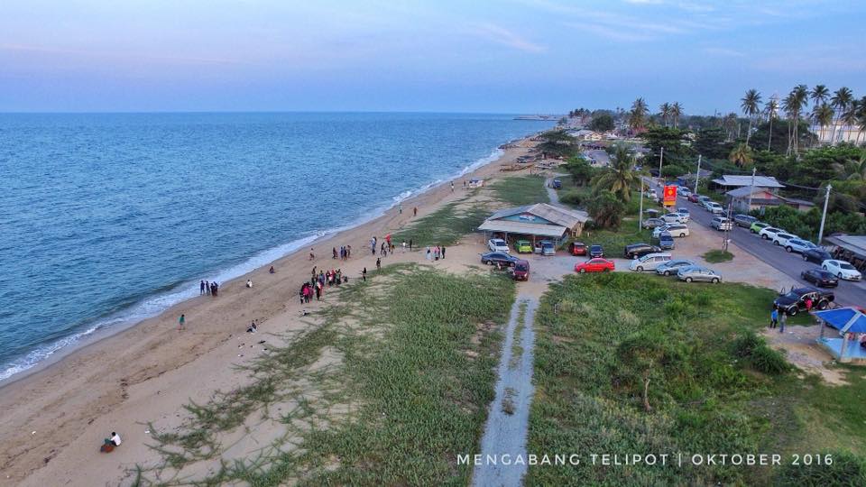 hakisan pantai tanjung gelam sebelum1