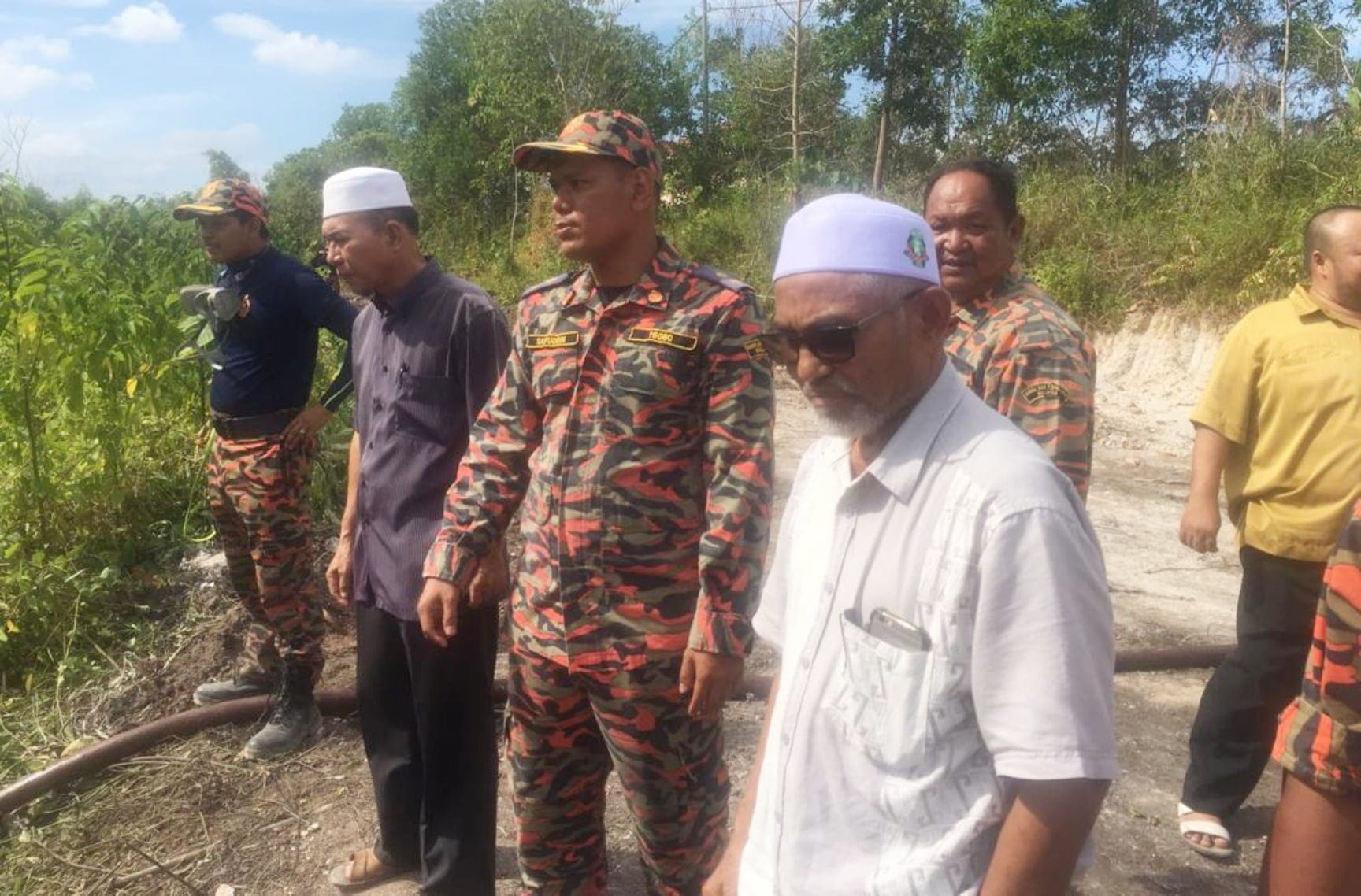 Penduduk Diminta Bersabar Dan Berdoa