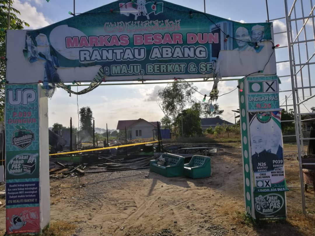 Markas PAS Balai Besar Musnah Dalam Kebakaran