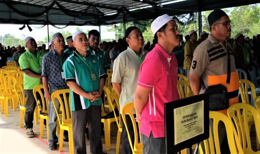Semua Jawatankuasa PAS Kawasan Dungun Menang Tanpa Bertanding.