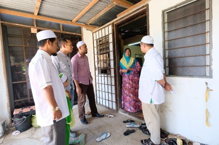 Pemuda PAS  Besut Santuni Keluarga Mangsa Kemalangan