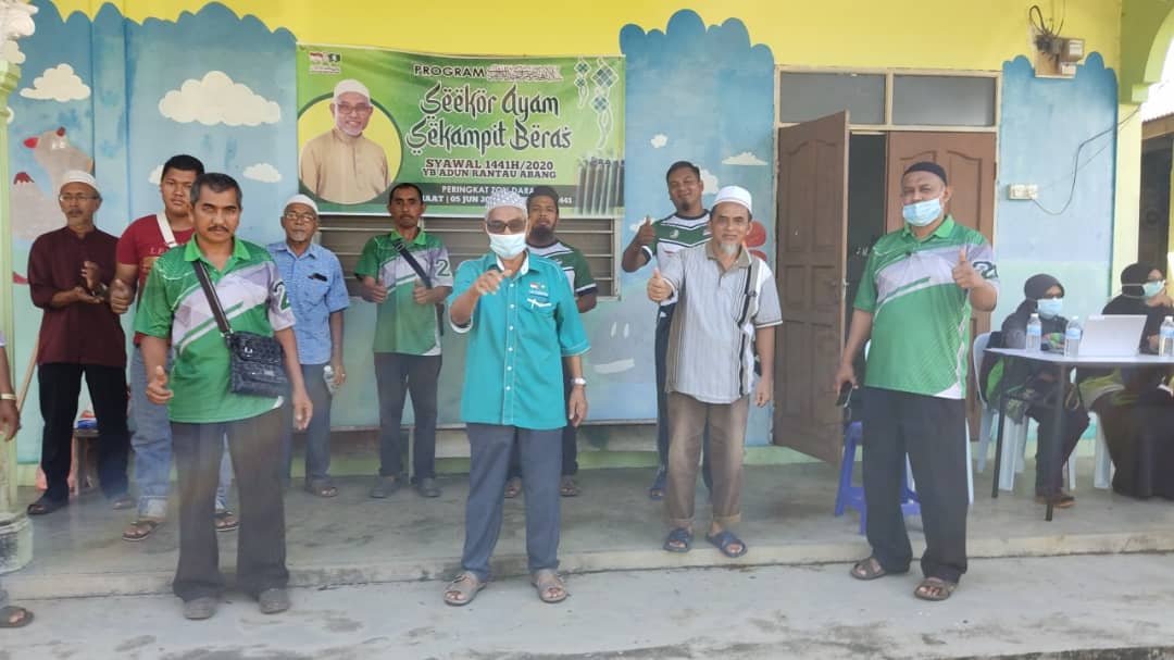 2135 Orang Dapat Sumbangan Lepas Raya
