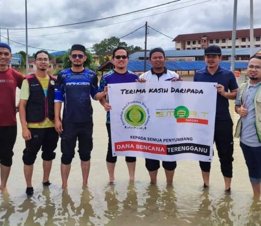 PAPISMA Hulur Bantuan Banjir Fasa Pertama Di Hulu Terengganu