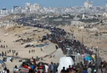 Fragile Calm Returns To Gaza As Thousands Of Displaced Residents Head North