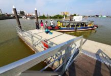 Bina Jeti Kekal Bot Penambang Sebelah Pasar Kedai Payang