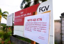 Isu Tanah Negeri Terengganu Digunakan Projek FELDA Tanpa Bayaran