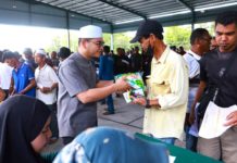 415 Nelayan Rantau Abang Terima Sumbangan