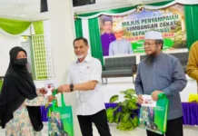151 Asnaf Besut Terima Bantuan Zakat GLC