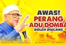 Awas! Perang Adu Domba Boleh Diulang