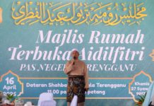 Rumah Terbuka Aidilfitri PAS Terengganu Meriah Bermula Seawal Pagi