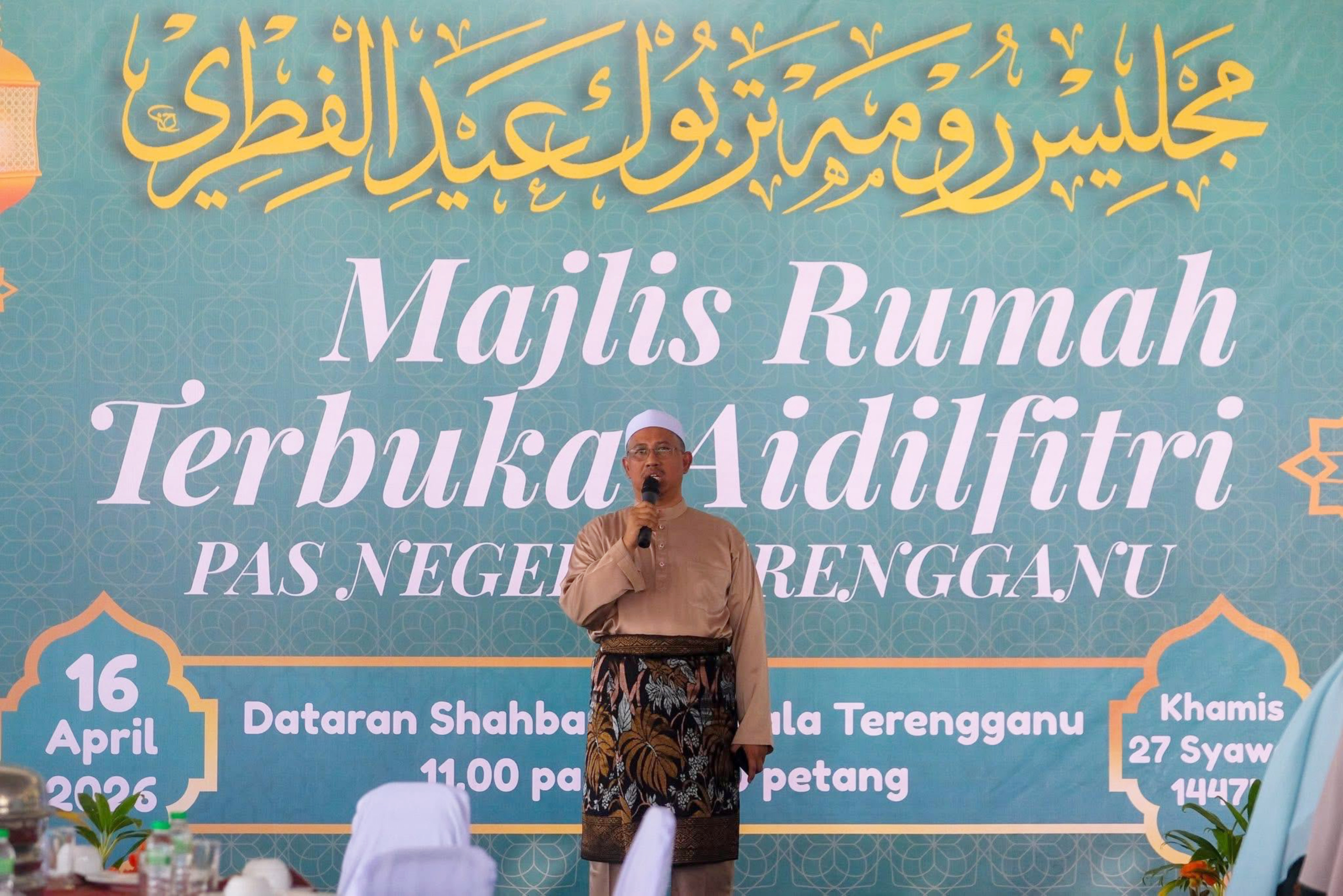 Rumah Terbuka Aidilfitri PAS Terengganu Meriah Bermula Seawal Pagi