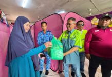 PAS Terengganu Hulur Sumbangan Kepada Mangsa Kebakaran Di Kampung Bahagia