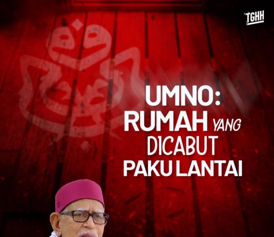 Umno: Rumah Yang Dicabut Paku Lantai