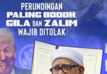 Perundingan Paling Bodoh, Gila Dan Zalim Wajin Ditolak
