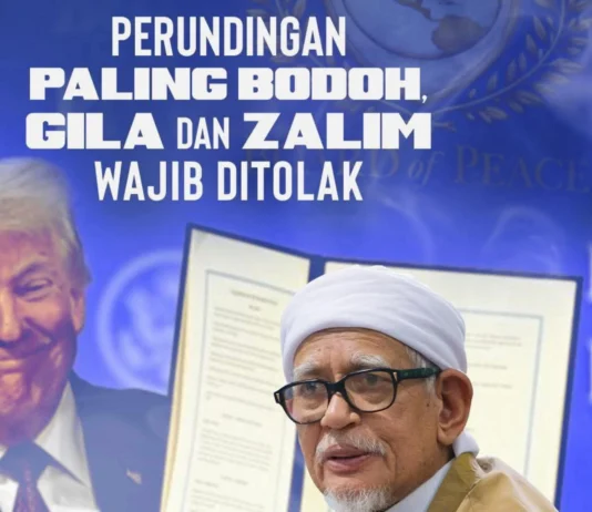 Perundingan Paling Bodoh, Gila Dan Zalim Wajib Ditolak