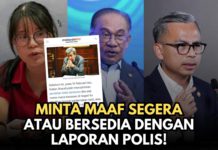Minta Maaf Atau Bersedia Dengan Laporan Polis