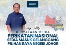 Perikatan Nasional Sedia Masuk Gelanggang PRN Johor