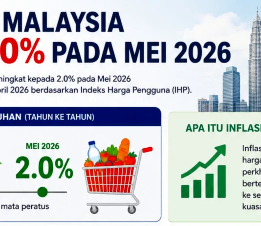Inflasi Malaysia Naik Dua Peratus Pada Mei: Isyarat Pemulihan atau Tekanan Baharu?