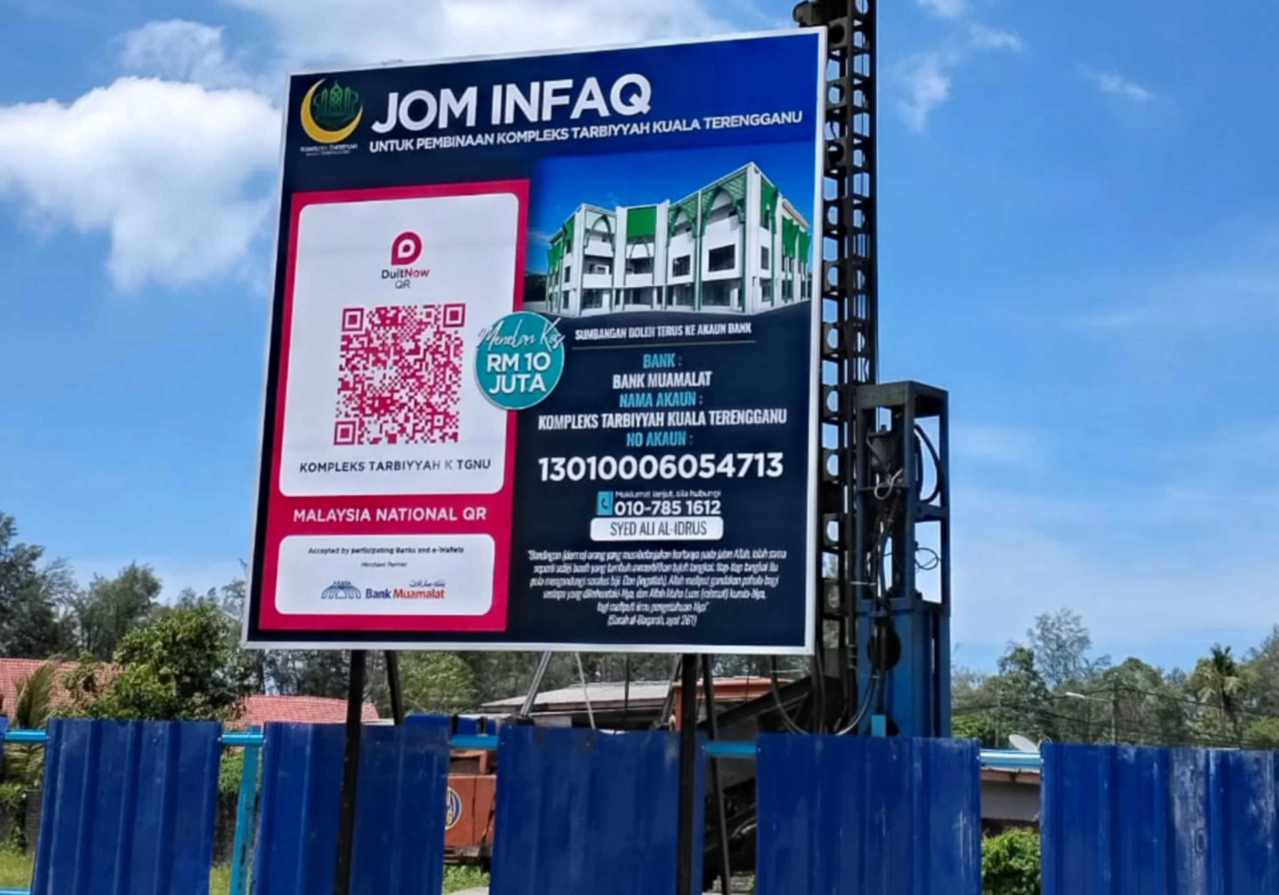 Pembinaan Pusat Pentadbiran PAS KT Diteruskan