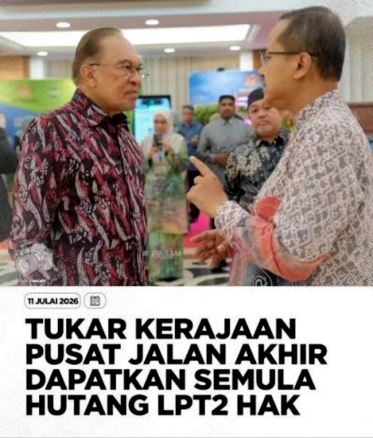 Isu Hutang Kerajaan Persekutuan kepada Terengganu Mesti Diselesaikan Secara Tulus