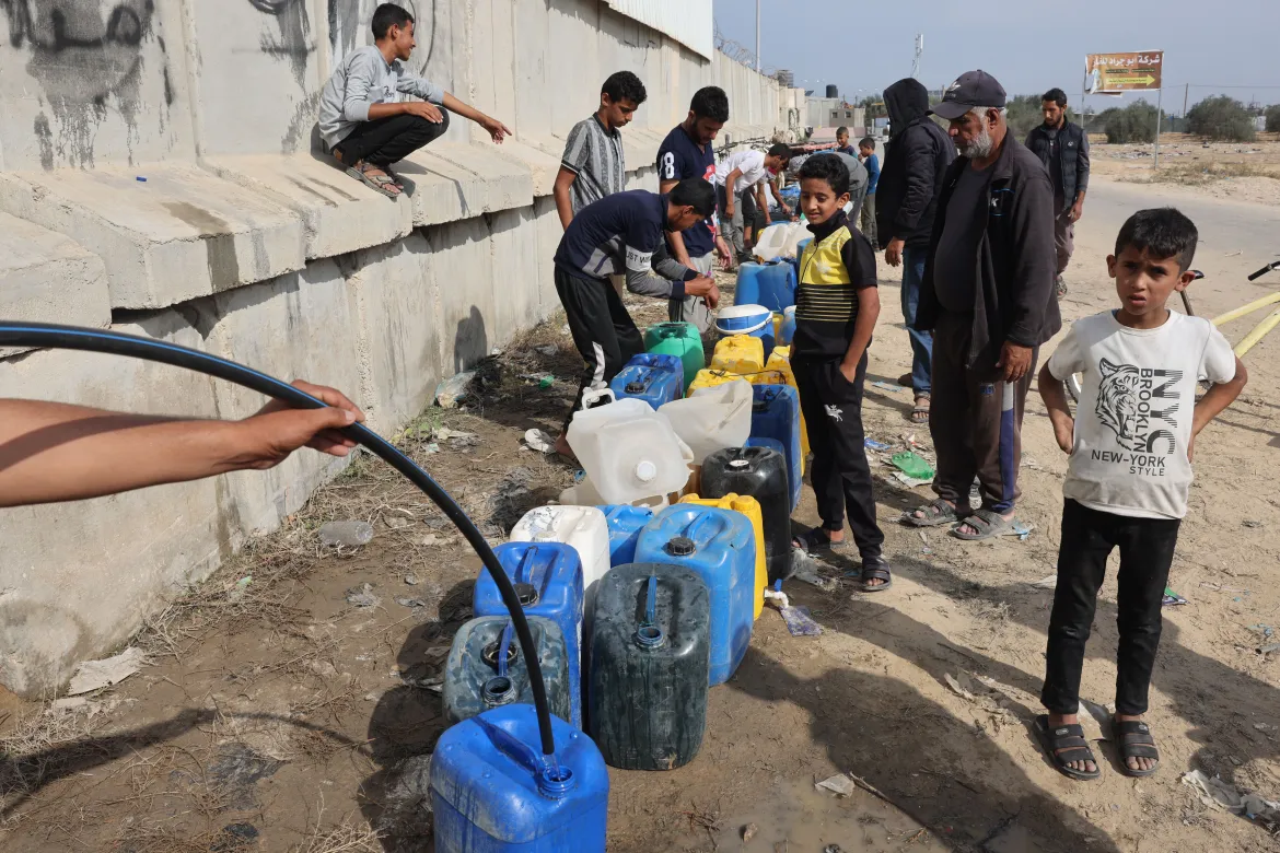 Water Shortages In Occupied Palestinian Territory Threaten Public Health