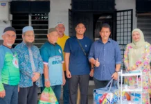 PAS Besut Bertindak Bantu Penduduk Terjejas Dalam Kebakaran