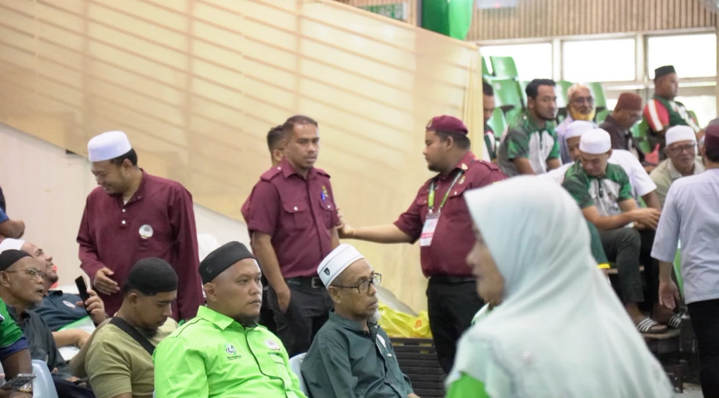 30 Anggota Jabatan Amal Kawal Kelancaran Muktamar PAS Besut