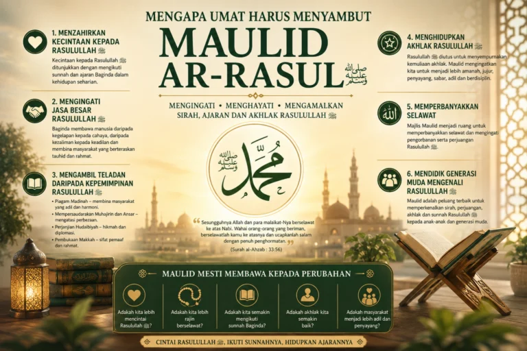 Mengapa Umat Harus Menyambut Maulid Ar-Rasul