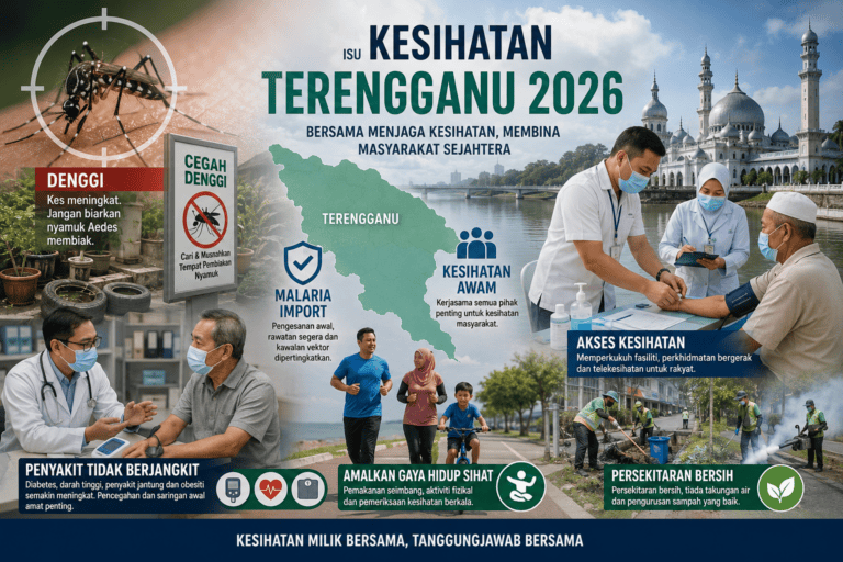 Denggi, Malaria Import dan Cabaran Kesihatan Awam Negeri Terengganu