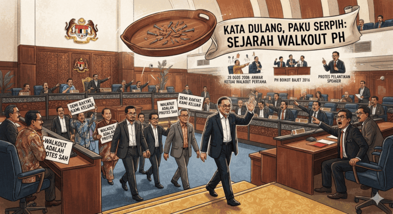 Kata Dulang, Paku, Serpih: Kisah Ahli Parlimen ‘Keluar Dewan’