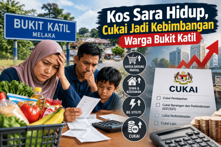 Kos Sara Hidup, Cukai Jadi Kebimbangan Warga Bukit Katil